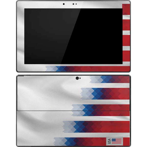 USA Soccer Flag Surface Pro Tablet Skin